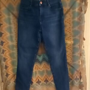 Ann Taylor High Rise Dark Blue Jeans